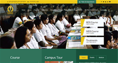 Desktop Screenshot of ksd.ac.in